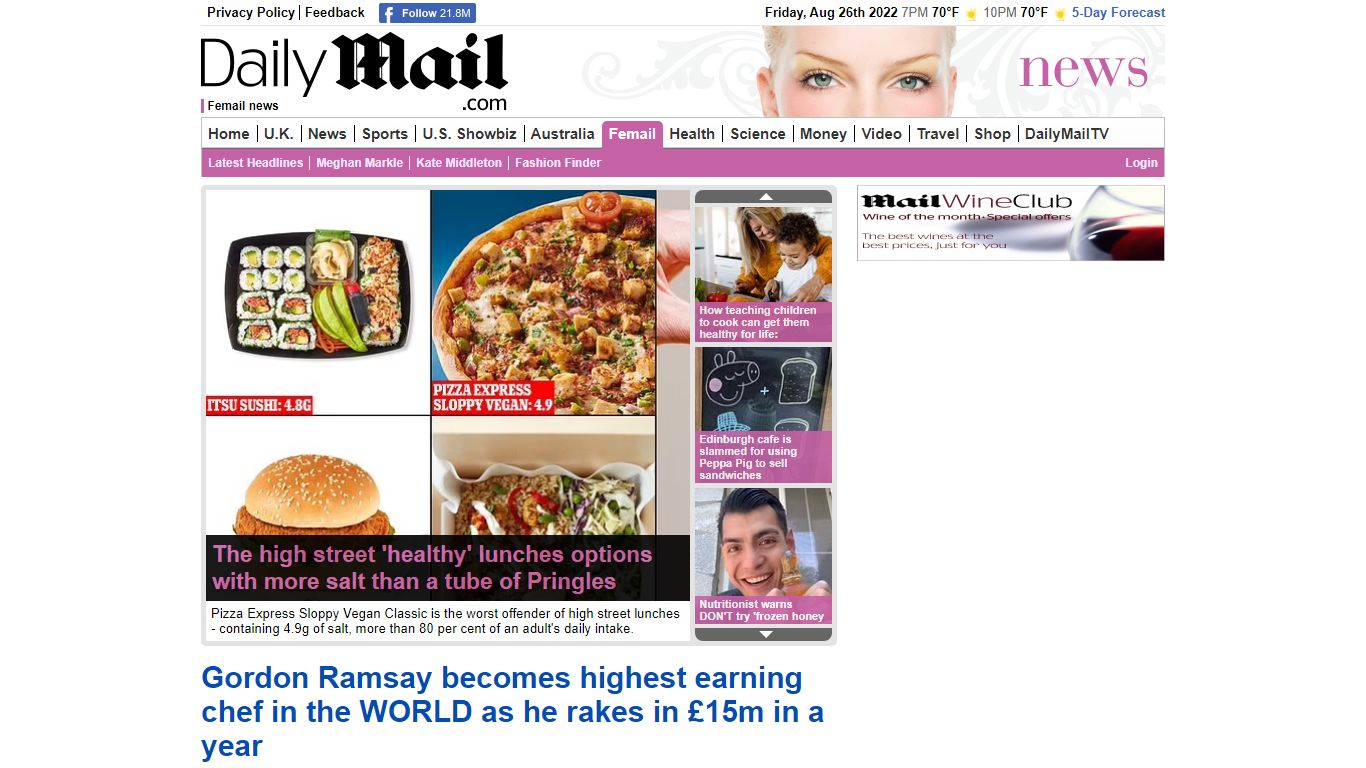 Femail news | Daily Mail Online