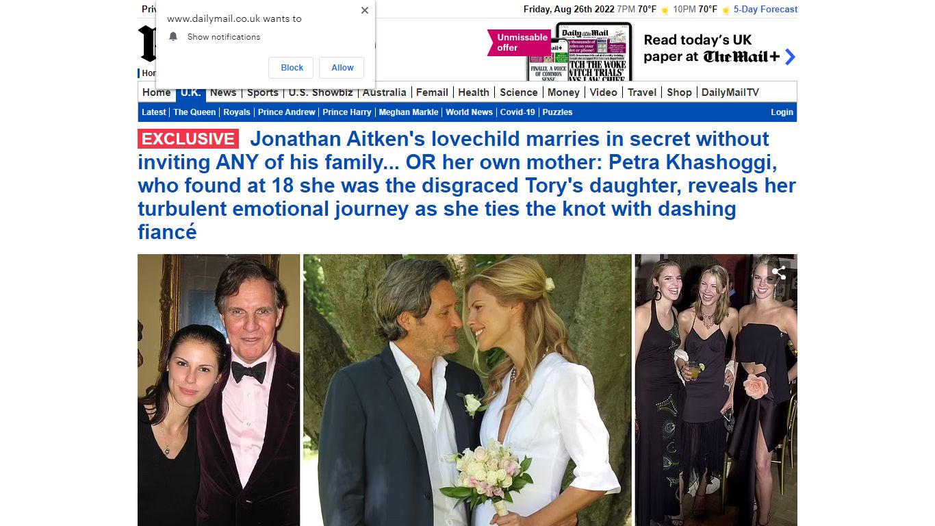 UK Home | Daily Mail Online